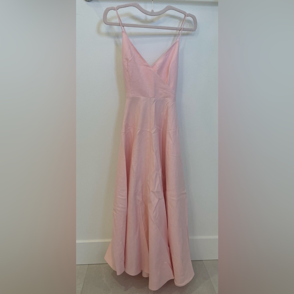 ZARA bow on the back maxi dress (calf length)